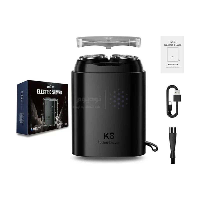 ماشین اصلاح Enchen مدل Electric Shaver K8 - مشکی (گارانتی یکساله شرکتی) - تصویر 12