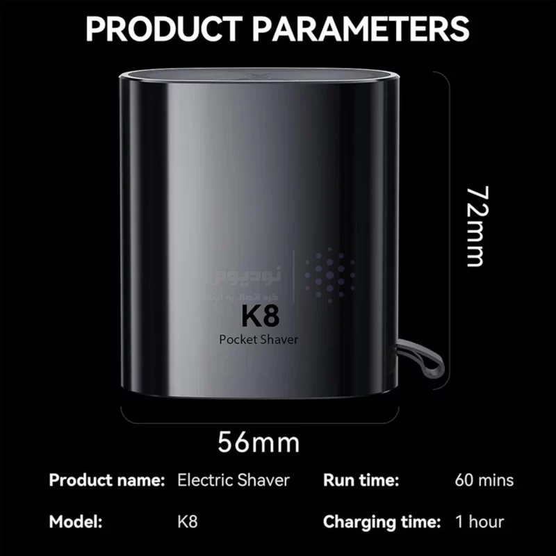 ماشین اصلاح Enchen مدل Electric Shaver K8 - مشکی (گارانتی یکساله شرکتی) - تصویر 5
