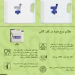 گالن شیردار iRIK ظرفیت 20 لیتری - آبی روشن - RYL - تصویر 6