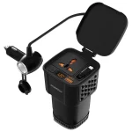 اینورتر خودرو Porodo مدل Drive Station PDCI103BK 200W - مشکی (گارانتی 12 ماهه بامداد)