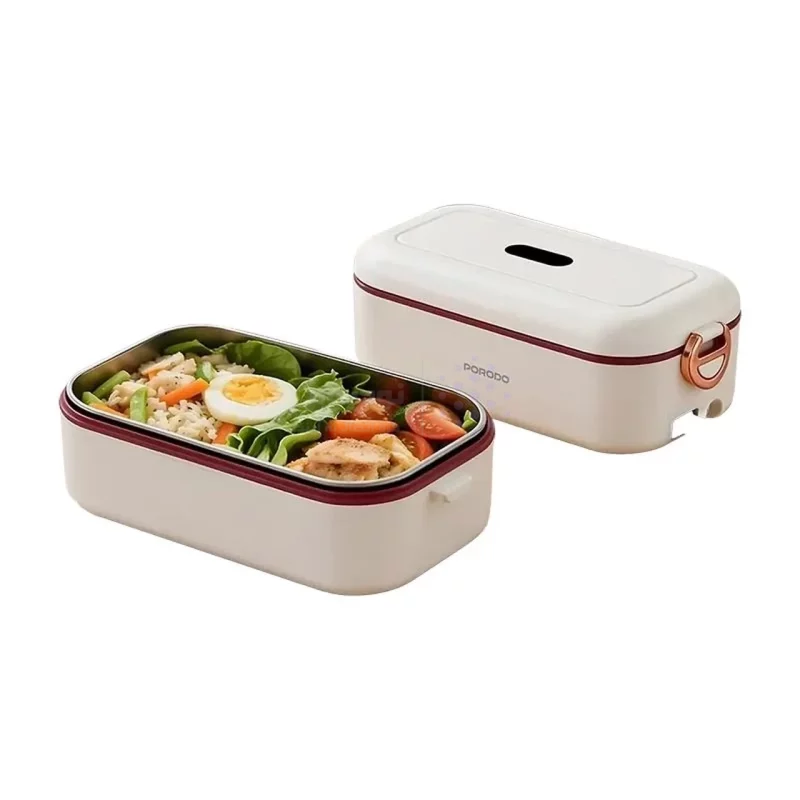 ظرف غذای برقی Porodo مدل Lunch Mate PDLFST0376WH (گارانتی 6 ماهه شرکتی) - تصویر 3