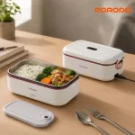 ظرف غذای برقی Porodo مدل Lunch Mate PDLFST0376WH (گارانتی 6 ماهه شرکتی) - تصویر 4