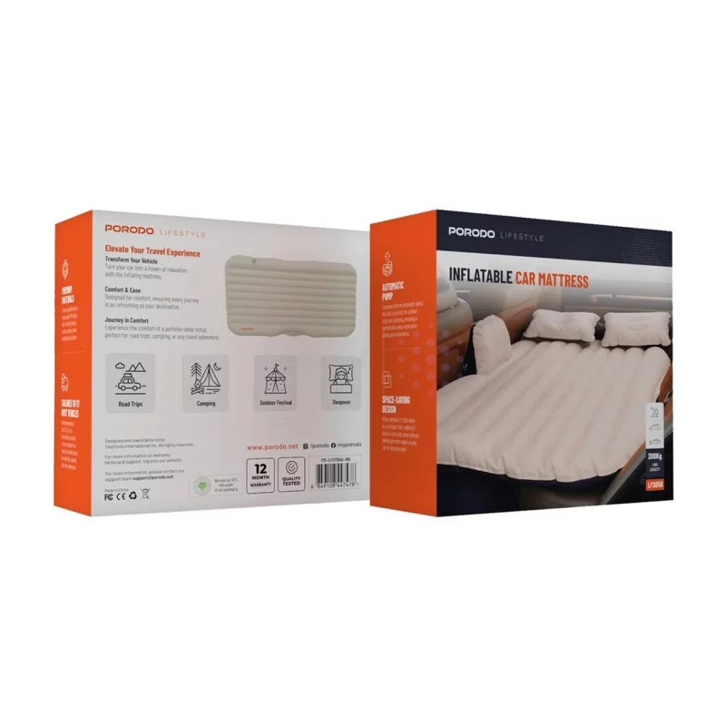 تشک بادی کمپینگ Porodo مدل PDLFSTO56BG - بژ (گارانتی 6 ماهه شرکتی) - تصویر 6