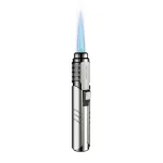 فندک اتمی Green Lion مدل Jet Flame GNJTFLMWPLSL - نقره ای (گارانتی 6 ماهه شرکتی)