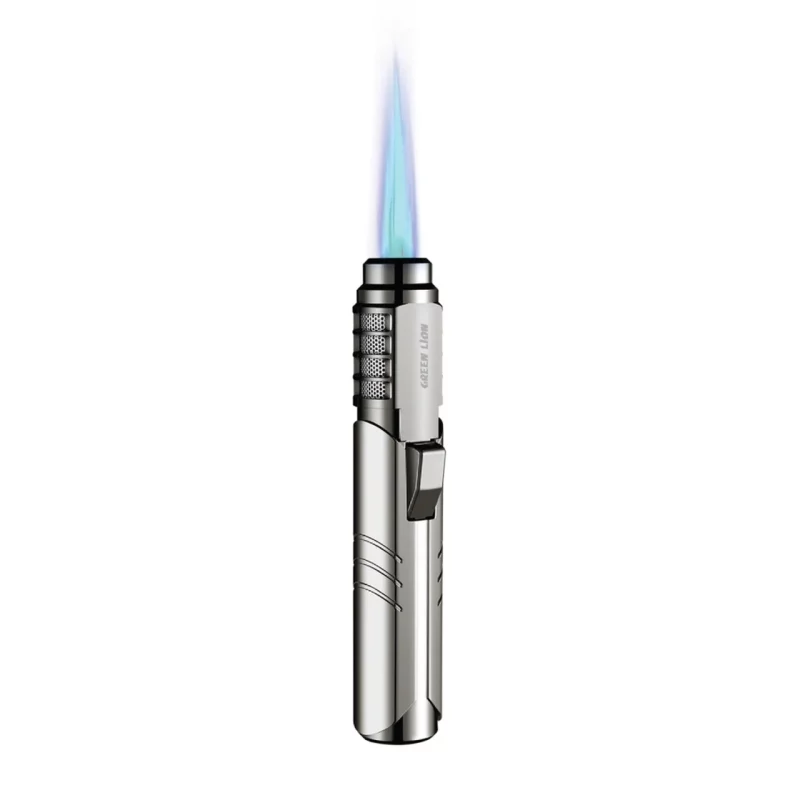 فندک اتمی Green Lion مدل Jet Flame GNJTFLMWPLSL - نقره ای (گارانتی 6 ماهه شرکتی) - تصویر 2
