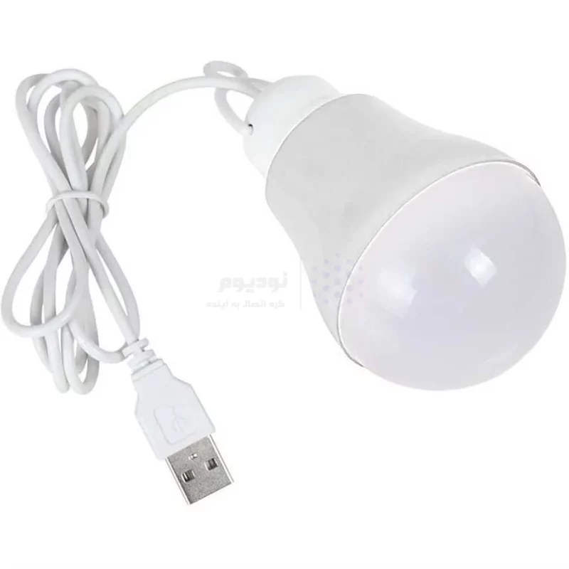 لامپ LED USB مهتابی - سفید - ASP - تصویر 3