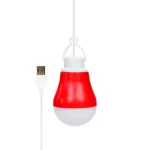 لامپ LED USB مهتابی - قرمز - ASP