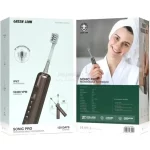 مسواک شارژی Green Lion مدل Sonic Pro GNGTB14TBBR - قهوه ای (گارانتی 6 ماهه شرکتی) - تصویر 5