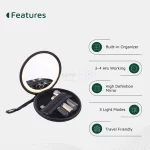 کیف لوازم آرایشی Green Lion مدل GNMNMPCHBK - مشکی (گارانتی 6 ماهه شرکتی) - تصویر 6