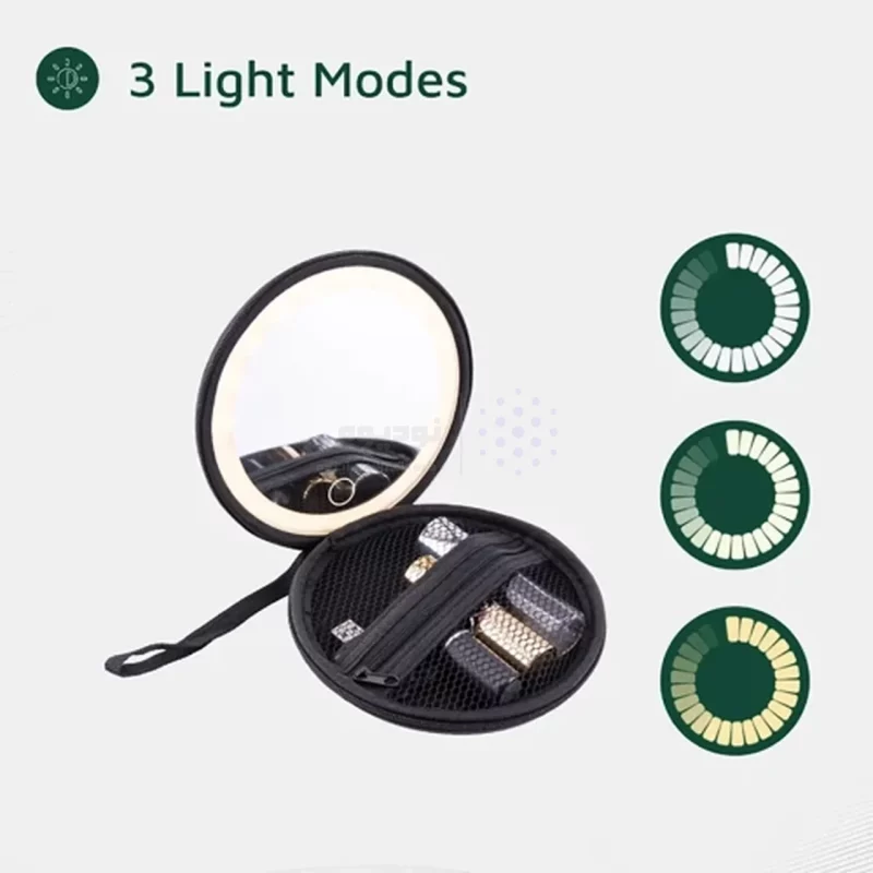 کیف لوازم آرایشی Green Lion مدل GNMNMPCHBK - مشکی (گارانتی 6 ماهه شرکتی) - تصویر 8