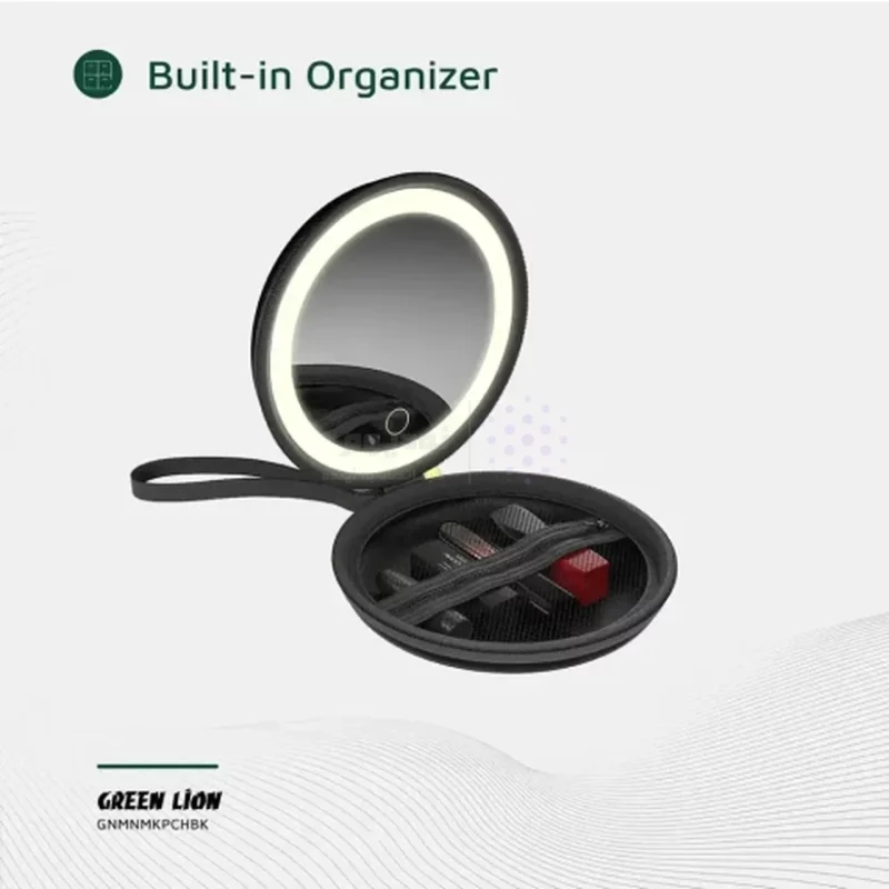 کیف لوازم آرایشی Green Lion مدل GNMNMPCHBK - مشکی (گارانتی 6 ماهه شرکتی) - تصویر 10