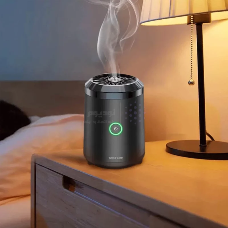 دستگاه بخور عود و اسپیکر بی سیم Green Lion مدل Mini Bakhour Pro GNMINBKRPRBK - مشکی (گارانتی 6 ماهه شرکتی) - تصویر 6