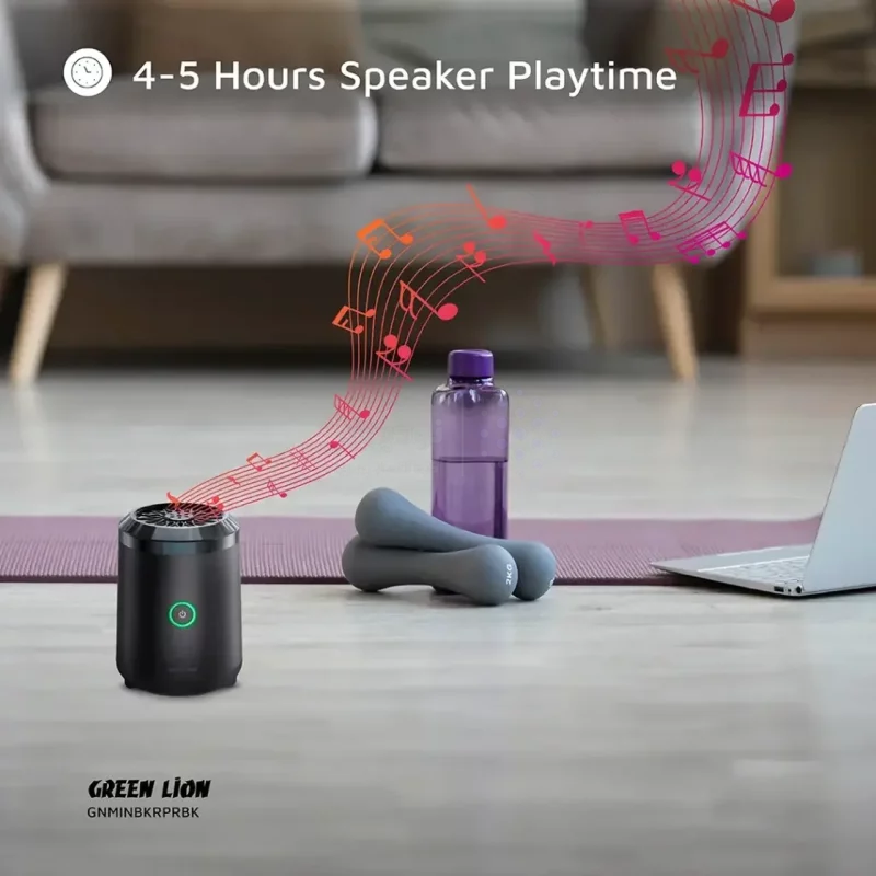 دستگاه بخور عود و اسپیکر بی سیم Green Lion مدل Mini Bakhour Pro GNMINBKRPRBK - مشکی (گارانتی 6 ماهه شرکتی) - تصویر 7