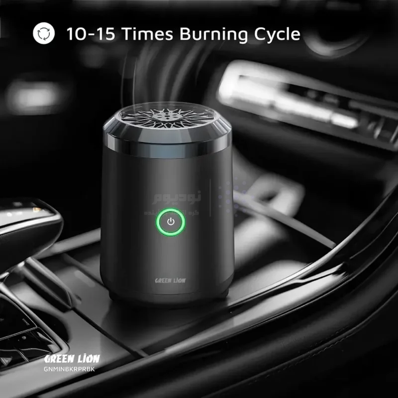 دستگاه بخور عود و اسپیکر بی سیم Green Lion مدل Mini Bakhour Pro GNMINBKRPRBK - مشکی (گارانتی 6 ماهه شرکتی) - تصویر 8