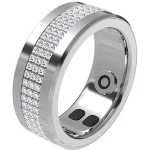 حلقه هوشمند Porodo مدل Jewels PD-SLRT9-SL - نقره ای (گارانتی 6 ماهه شرکتی)