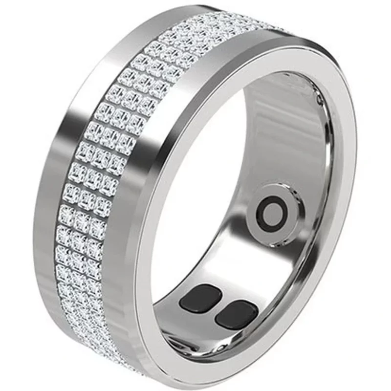 حلقه هوشمند Porodo مدل Jewels PD-SLRT9-SL - نقره ای (گارانتی 6 ماهه شرکتی) - تصویر 2