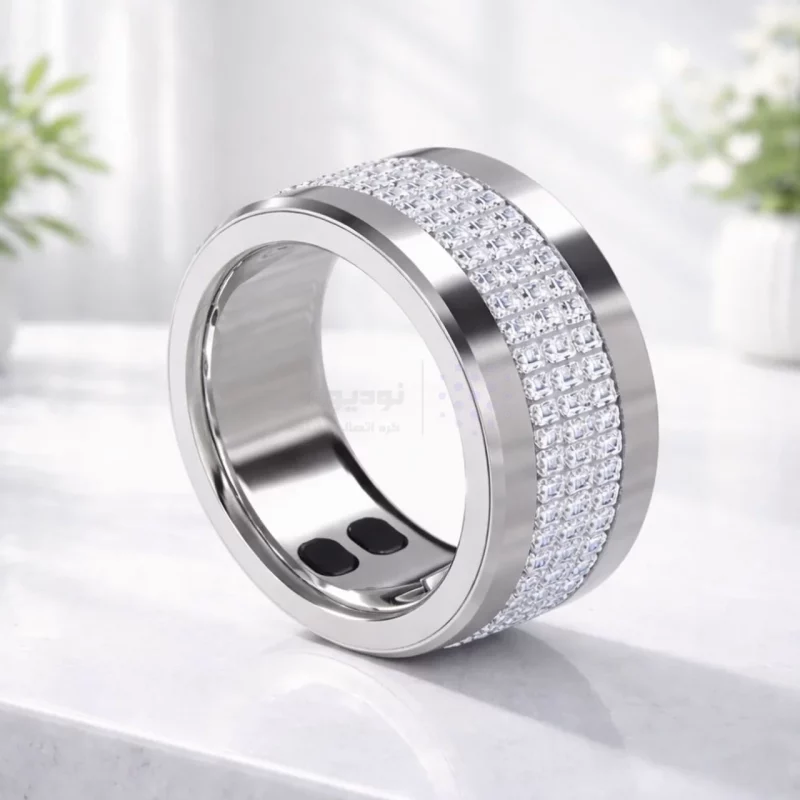 حلقه هوشمند Porodo مدل Jewels PD-SLRT9-SL - نقره ای (گارانتی 6 ماهه شرکتی) - تصویر 4