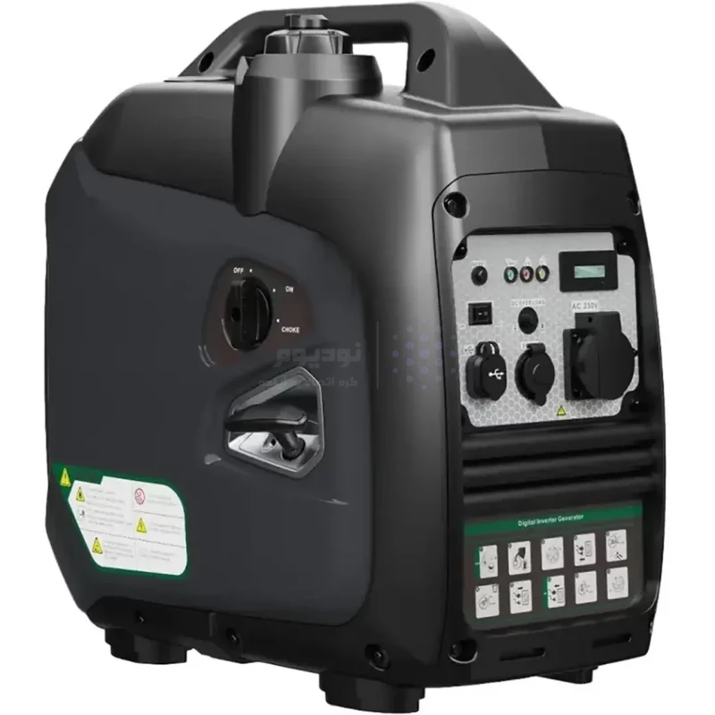 ژنراتور برق بنزینی Green Lion مدل GTR120 GNGASINV120BK 2800W - مشکی (گارانتی 6 ماهه شرکتی) - تصویر 3