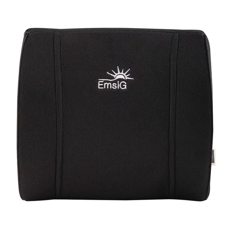 بالش پشت کمر EmsiG مدل MF10 - مشکی (گارانتی 24 ماهه طلایی) - تصویر 2