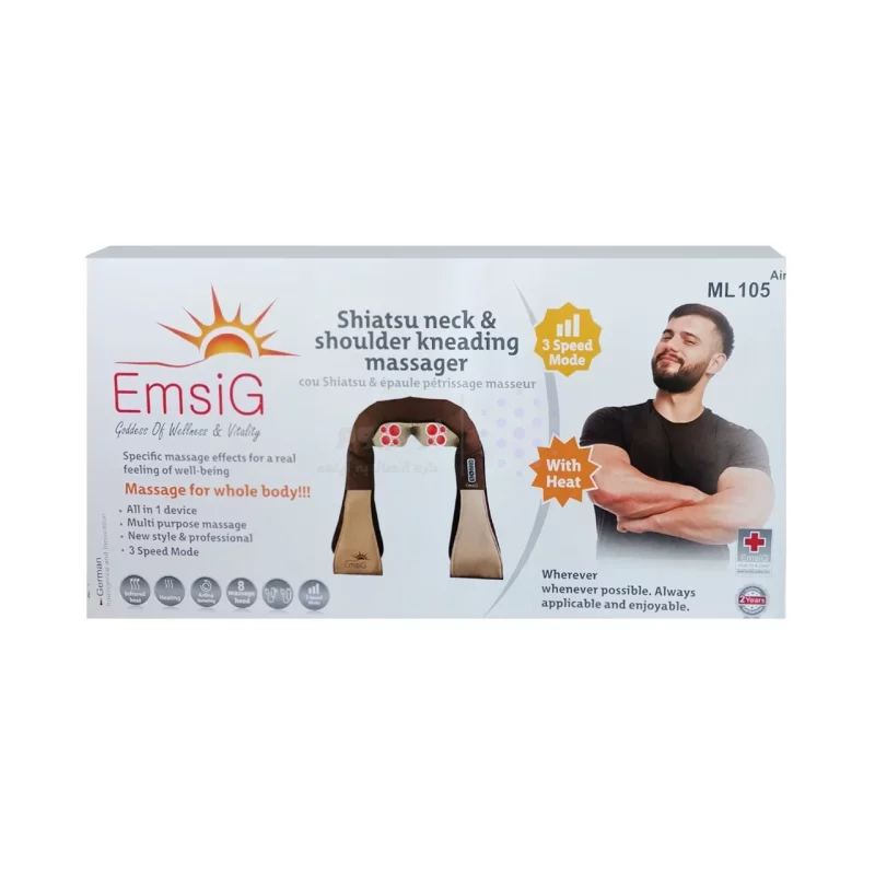 ماساژورشانه و گردن EmsiG مدل ML105 Air (گارانتی 24 ماهه طلایی) - تصویر 6