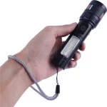 چراغ قوه دستی مدل سه خط شارژی با نور مهتابی - تصویر 7