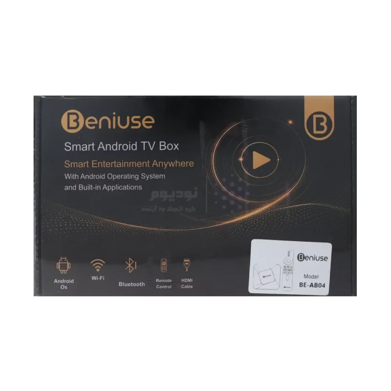 اندروید باکس Beniuse مدل BE-AB04 - مشکی - تصویر 12