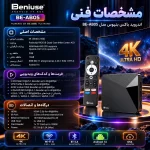 اندروید باکس Beniuse مدل BE-AB05 - مشکی - تصویر 14
