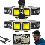 چراغ قوه پیشانی مدل HX-816S - خاکی - ALP - تصویر 5