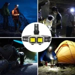 چراغ قوه پیشانی مدل HX-816S - خاکی - ALP - تصویر 6