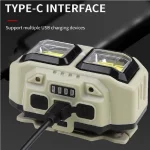 چراغ قوه پیشانی مدل HX-816S - خاکی - ALP - تصویر 7