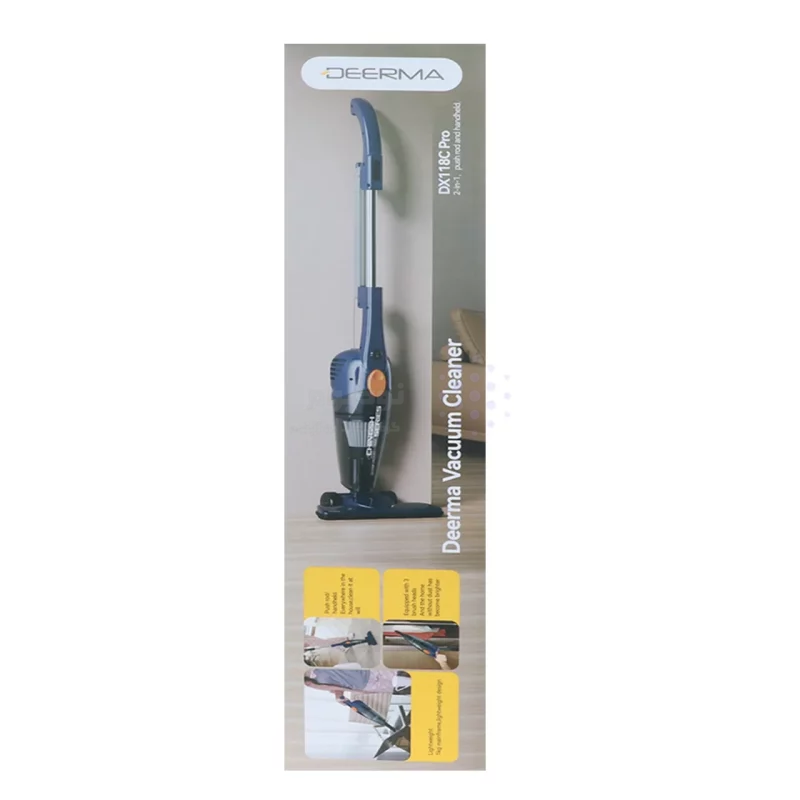 جارو برقی Deerma مدل DX118C Pro - آبی (گارانتی 12 ماهه شرکتی) - تصویر 12